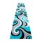 Flash Furniture Turquoise 3' x 16' Modern Plush Abstract Area Rug KP-RG952-316-TQ-GG - alternate 6